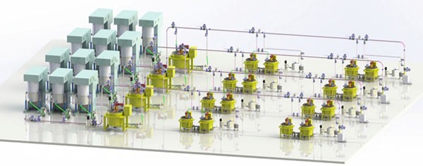 Slurry conveying system